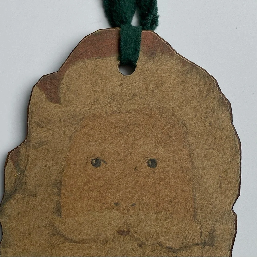 Santa Ornament From Museum of American Folk Art Collection Vintage Mike Mooring